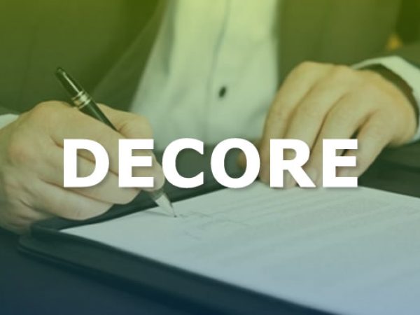 O que é DECORE? Porque eu preciso de um agora!